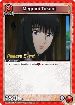 Image of Megumi Takani (081) (UEPR/RNK-1-081) - UE11BT Rurouni Kenshin Release Event Cards