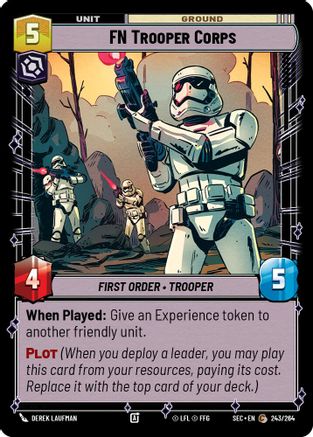 Image of FN Trooper Corps (243/264) - Secrets of Power