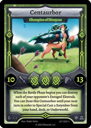 Image of Centaurbor - Champion of Dionysus (LST-SD011) - Divine Champions Lifestream Starter Decks
