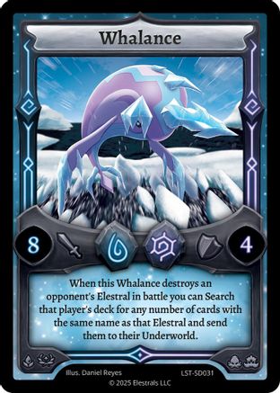Image of Whalance (LST-SD031) - Divine Champions Lifestream Starter Decks