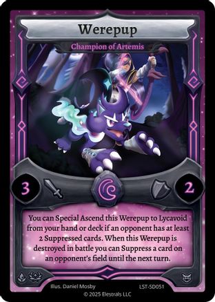 Image of Werepup - Champion of Artemis (LST-SD051) - Divine Champions Lifestream Starter Decks