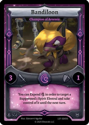 Image of Bandiloon - Champion of Artemis (LST-SD055) - Divine Champions Lifestream Starter Decks