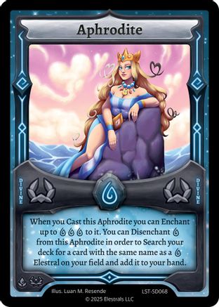 Image of Aphrodite (LST-SD068) - Divine Champions Lifestream Starter Decks