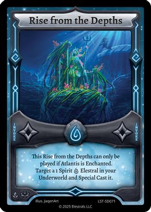 Image of Rise from the Depths (LST-SD071) - Divine Champions Lifestream Starter Decks