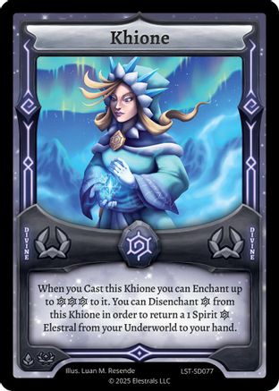 Image of Khione (LST-SD077) - Divine Champions Lifestream Starter Decks