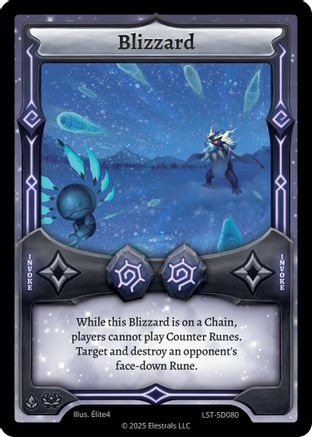 Image of Blizzard (LST-SD080) - Divine Champions Lifestream Starter Decks
