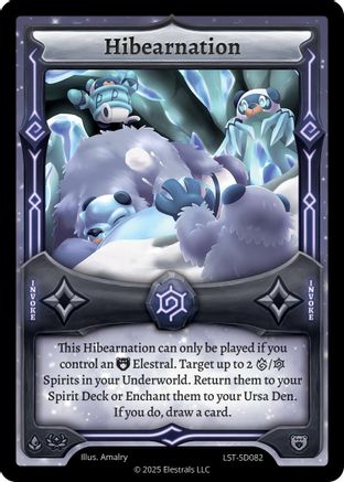 Image of Hibearnation (LST-SD082) - Divine Champions Lifestream Starter Decks