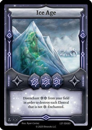 Image of Ice Age (LST-SD083) - Divine Champions Lifestream Starter Decks