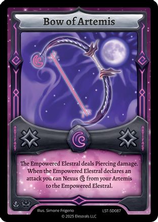 Image of Bow of Artemis (LST-SD087) - Divine Champions Lifestream Starter Decks
