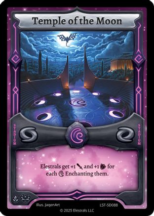 Image of Temple of the Moon (LST-SD088) - Divine Champions Lifestream Starter Decks