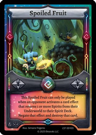 Image of Spoiled Fruit (LST-SD103) - Divine Champions Lifestream Starter Decks