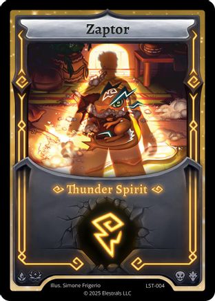 Image of Zaptor (LST-004) (LST-004) - Divine Champions Lifestream Reverse Holo