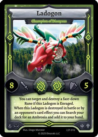 Image of Ladogon - Champion of Dionysus (LST-016) - Divine Champions Lifestream