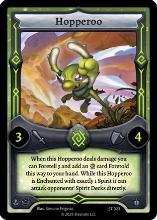 Image of Hopperoo (LST-023) - Divine Champions Lifestream