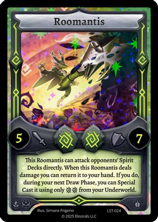 Image of Roomantis (LST-024) - Divine Champions Lifestream Holo