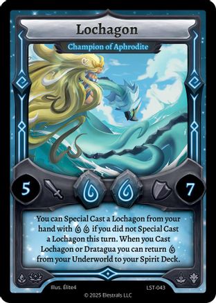 Image of Lochagon - Champion of Aphrodite (LST-043) - Divine Champions Lifestream