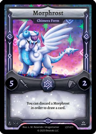 Image of Morphrost - Chimera Form (LST-071) - Divine Champions Lifestream Holo