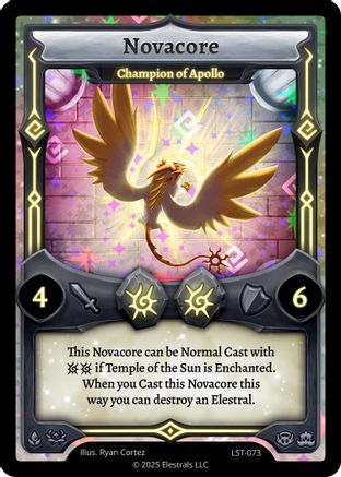 Image of Novacore - Champion of Apollo (LST-073) - Divine Champions Lifestream Holo