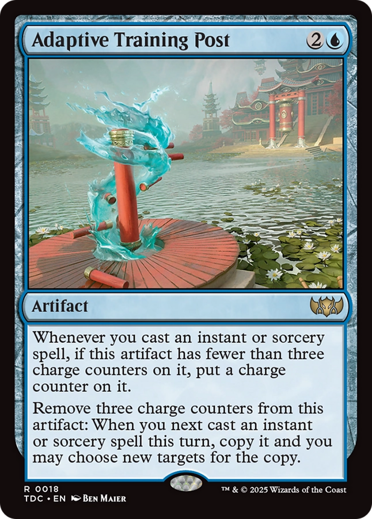 Image of Adaptive Training Post (TDC-018) - Commander: Tarkir: Dragonstorm