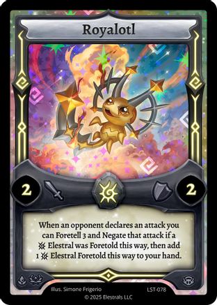 Image of Royalotl (LST-078) - Divine Champions Lifestream Holo