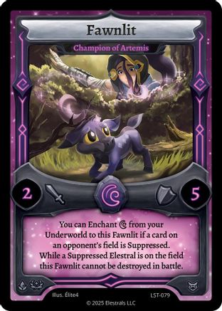 Image of Fawnlit - Champion of Artemis (LST-079) - Divine Champions Lifestream
