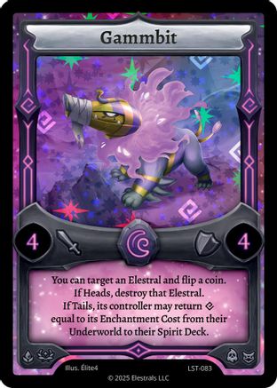 Image of Gammbit (LST-083) - Divine Champions Lifestream Holo