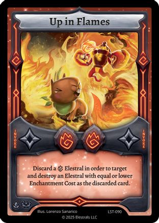 Image of Up in Flames (LST-090) - Divine Champions Lifestream