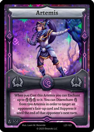 Image of Artemis (LST-101) - Divine Champions Lifestream Holo