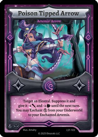 Image of Poison Tipped Arrow - Artemis' Arrow (LST-103) - Divine Champions Lifestream