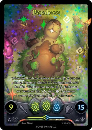 Image of Baraboss (Full Art) (LST-109) - Divine Champions Lifestream Holo