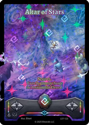 Image of Altar of Stars (Full Art) (LST-123) - Divine Champions Lifestream Holo