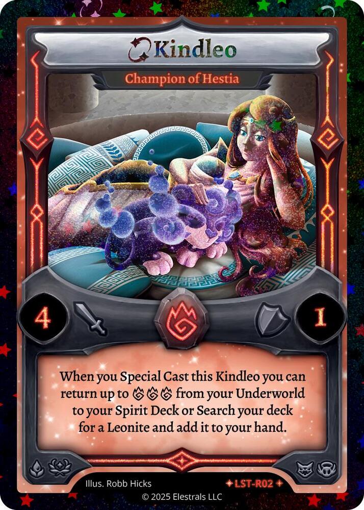 Kindleo - Champion of Hestia (Stellar) - Divine Champions: Lifestream (DC02)