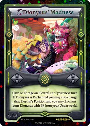 Image of Dionysus' Madness (Stellar) (LST-R09) - Divine Champions Lifestream Reverse Holo