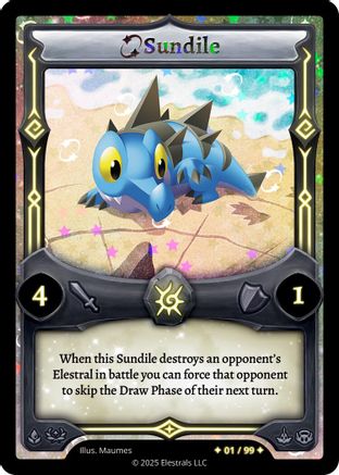 Image of Sundile (Serialized) (/99) - Divine Champions Lifestream Holo
