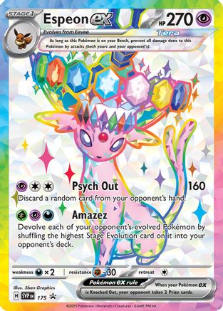 Image of Espeon ex SVP  - Holofoil SV Scarlet & Violet Promo Cards - Promo