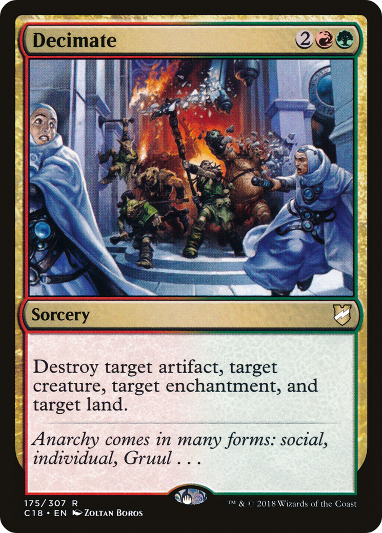 Image of Decimate (C18-175) - Commander 2018