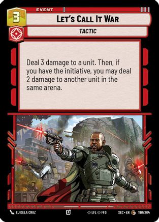Image of Let's Call It War (180/264) - Secrets of Power