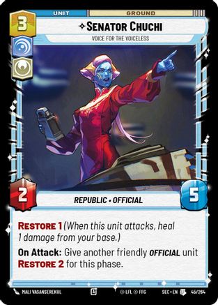 Image of Senator Chuchi - Voice for the Voiceless (45/264) - Secrets of Power