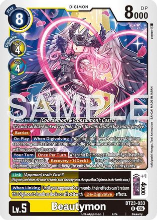 Image of Beautymon (BT23-033) - Hackers' Slumber Foil
