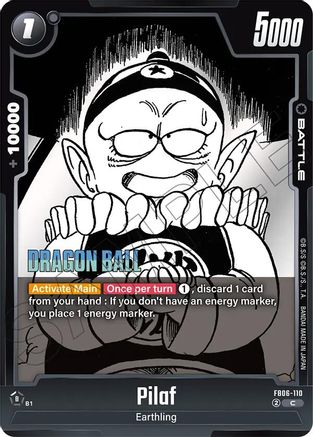 Image of Pilaf (FB06-110) - Manga Booster 02 Holofoil