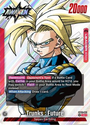 Image of Trunks : Future - SB02-001 (SB02-001) - Manga Booster 02 Holofoil