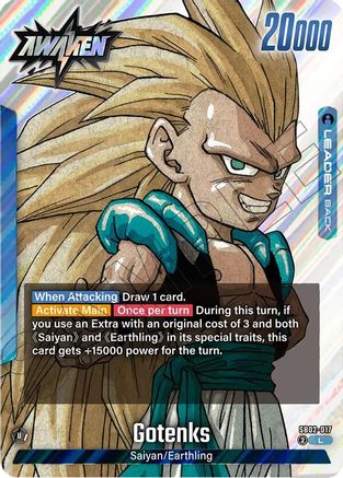 Image of Gotenks - SB02-017 (SB02-017) - Manga Booster 02 Holofoil