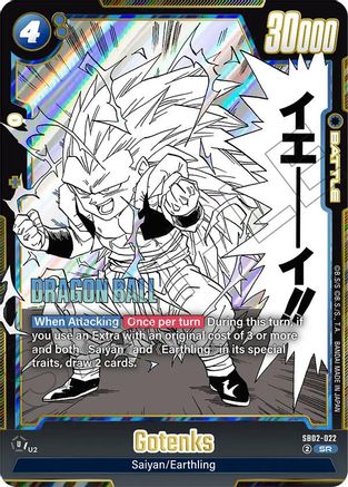 Image of Gotenks - SB02-022 (SB02-022) - Manga Booster 02 Holofoil