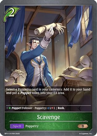 Image of Scavenge (BP11-017EN) - BP11 Bullet of Fate