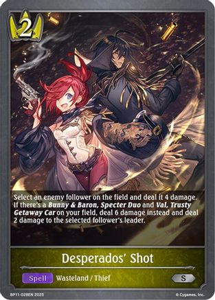 Image of Desperados' Shot (BP11-028EN) - BP11 Bullet of Fate