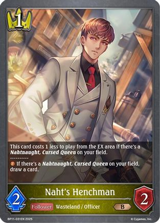 Image of Naht's Henchman (BP11-031EN) - BP11 Bullet of Fate