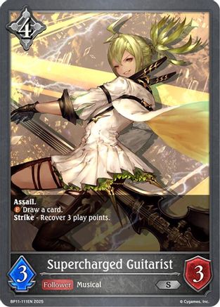 Image of Supercharged Guitarist (BP11-111EN) - BP11 Bullet of Fate