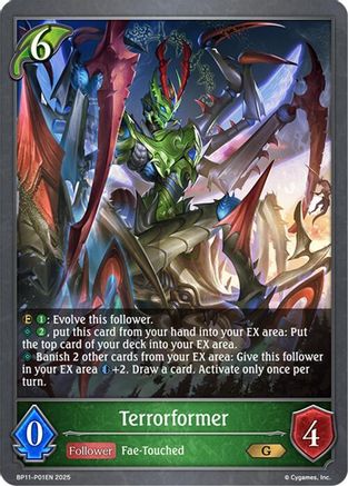 Image of Terrorformer - P01 (Foil) (BP11-P01EN) - BP11 Bullet of Fate