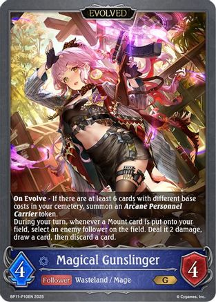 Image of Magical Gunslinger (Evolved) - P10 (Foil) (BP11-P10EN) - BP11 Bullet of Fate