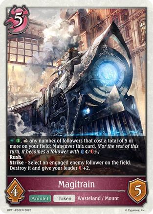 Image of Magitrain - P30 (Foil) (BP11-P30EN) - BP11 Bullet of Fate